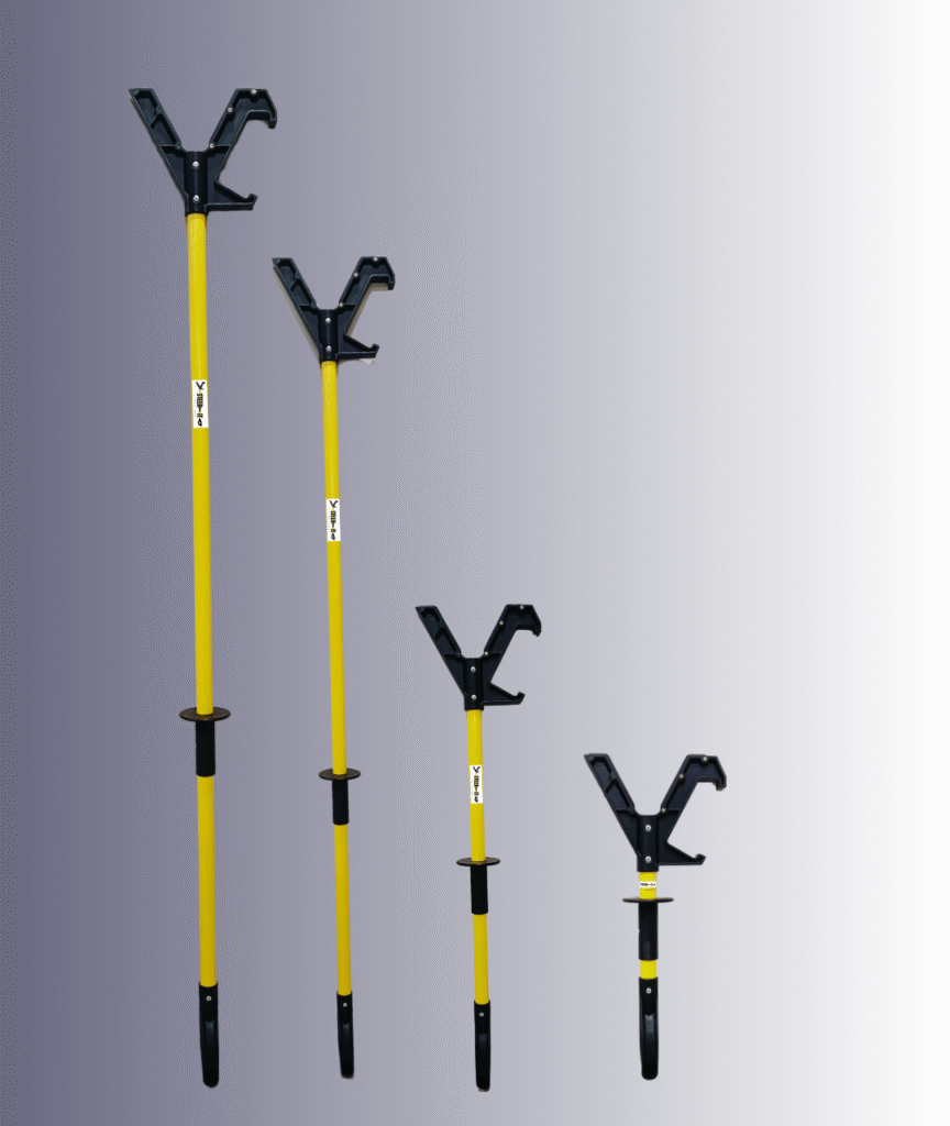 Steer-it Push Pull Tool/Stick/Pole | No Touch Hand Free Safety Tool