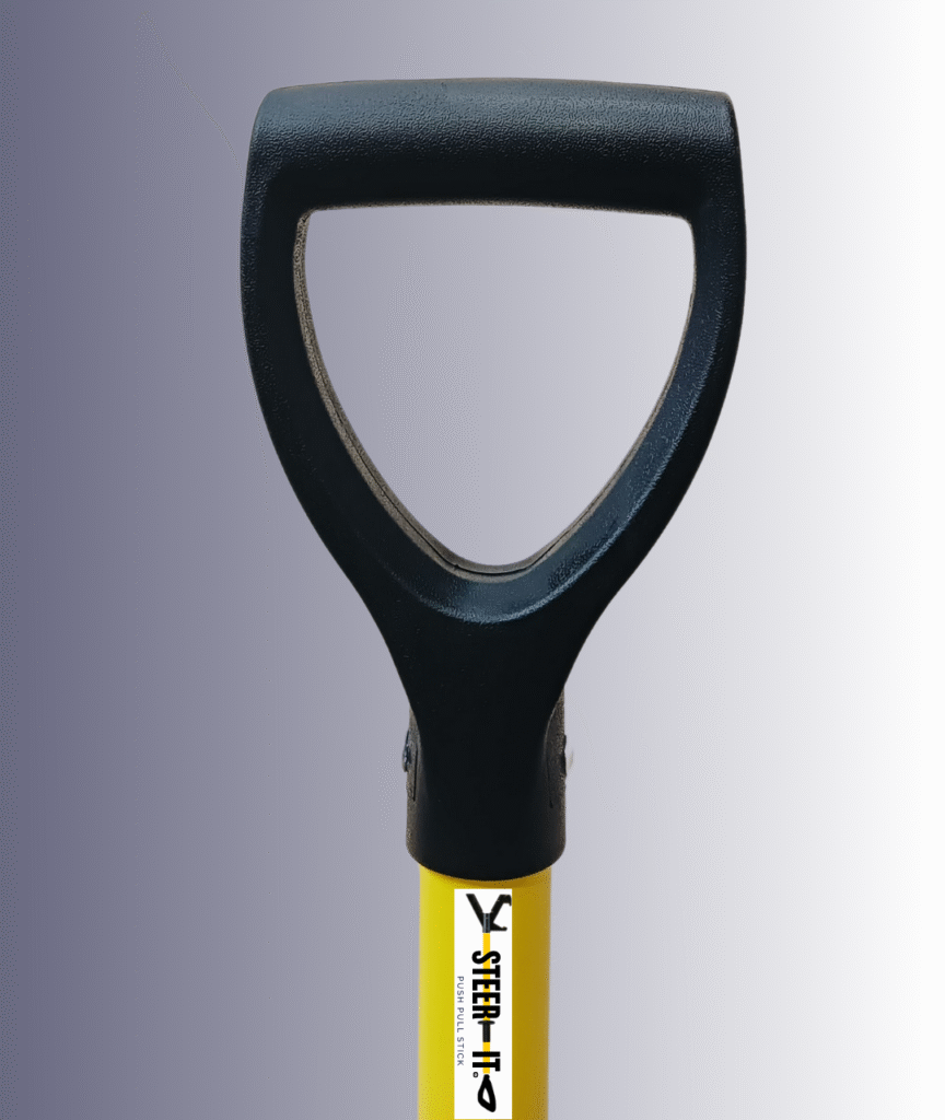Steer-it Hands Free Heavy Duty Push Pull Safety Tool/Stick/Pole