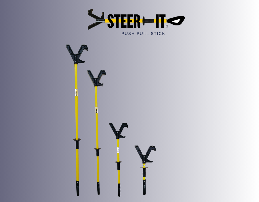 Steer-it push pull tool length comparison 21 to 96 inches